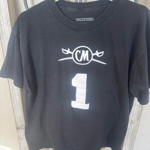 Captain Morgan CM Promo T-Shirt‎ Black #1 Captain Graphic Tee Size L